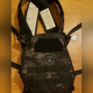 TACTICAL BABY CARRIER - Black Camo